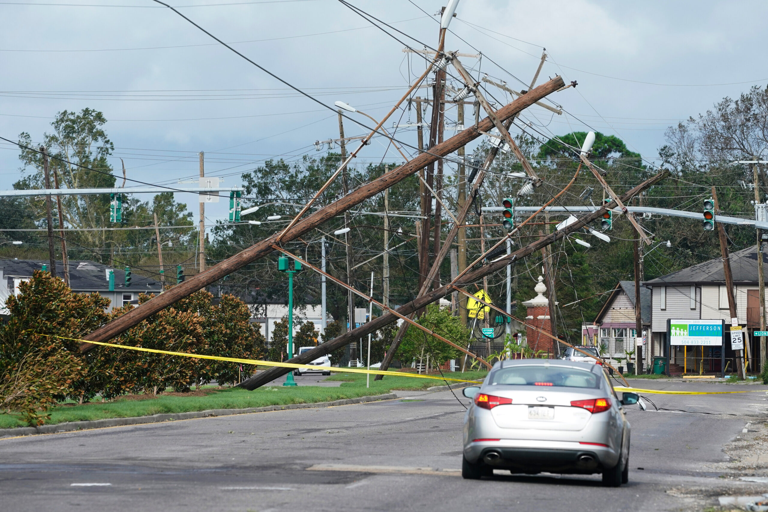 Hurricane Ida's catastrophic damage means some Louisiana parishes won't have electricity for up to a month